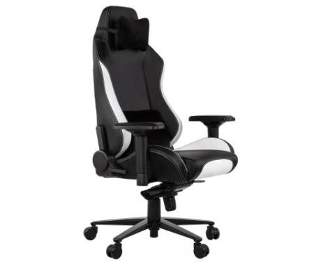 Кресло игровое 2E GC24 Black/White (2E-GC24BLW)