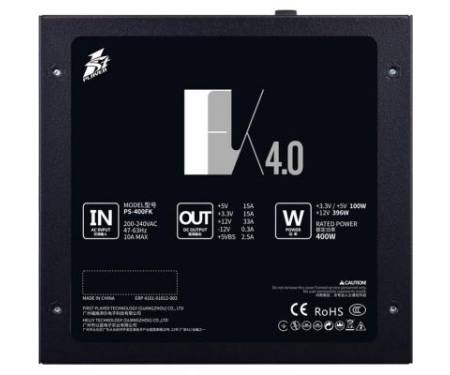 Блок питания 1stPlayer 400W (PS-400FK)