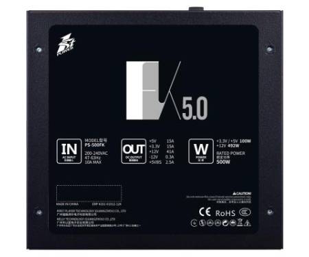 Блок питания 1stPlayer 500W (PS-500FK)