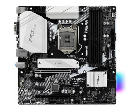 Материнская плата ASRock H470M Pro4