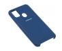 Чехол для Samsung Galaxy M21 Silicone case Blue