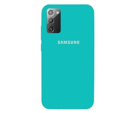 Чехол для Samsung Galaxy Note20 Silicone Case Green
