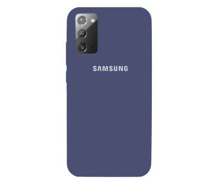 Чехол для Samsung Galaxy Note20 Ultra Silicone Case Midnight Blue