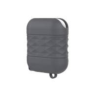 Чехол для Airpods AhaStyle Water Resistant Silicone Case Grey