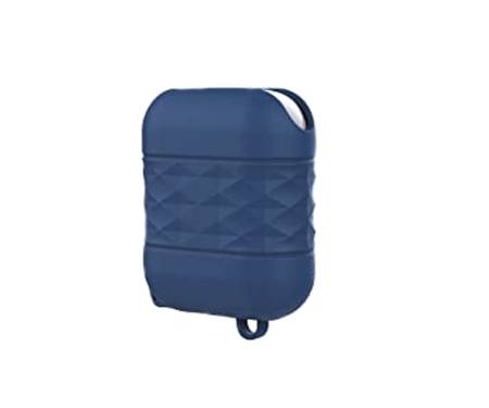 Чехол для Airpods AhaStyle Water Resistant Silicone Case Navy Blue