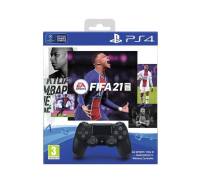 Геймпад Sony DualShock 4 V2 Jet Black + FIFA 21 (9835325)