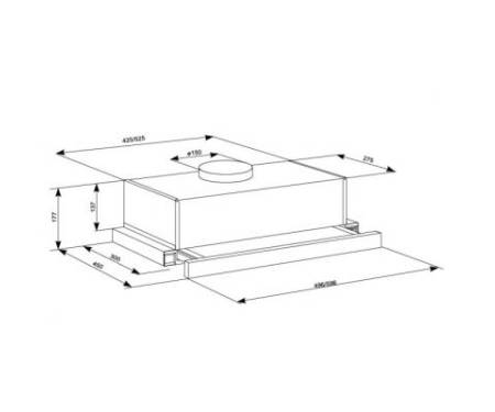 Вытяжка кухонная ELEYUS LOTUS 1000 60 INOX
