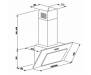 Вытяжка кухонная ELEYUS VERTICAL 700 50 BG (VERTICAL70050BG)