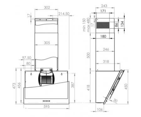 Вытяжка кухонная Gorenje WHI6SYB