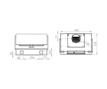 Вытяжка кухонная Gorenje WHI6SYB