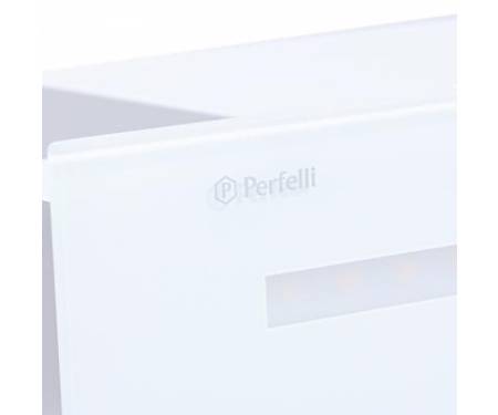 Вытяжка кухонная PERFELLI BISP 7873 WH LED Strip GLASS