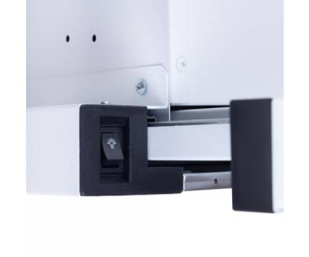 Вытяжка кухонная PERFELLI TL 6632 C WH 1000 LED GLASS