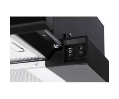 Вытяжка кухонная VENTOLUX GARDA 60 BK (750) SMD LED