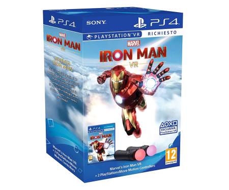 Контроллер движения Sony PlayStation Move + Iron Man VR
