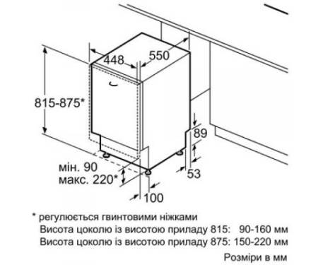 Посудомоечная машина BOSCH SPV4XMX16E