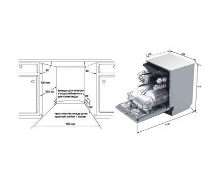 Посудомоечная машина GUNTER&HAUER SL 6014