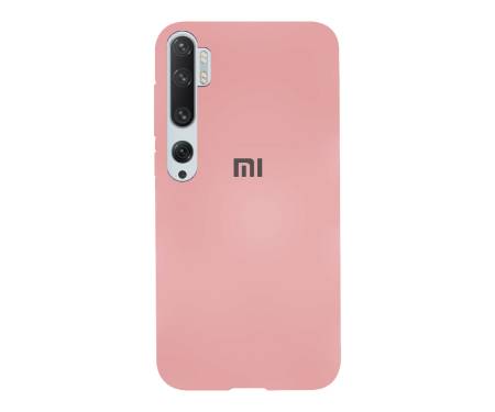 Чехол для Xiaomi Mi 10 Silicone Case Peach