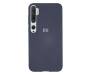 Чехол для Xiaomi Mi 10 Silicone Case Navy Blue