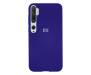 Чехол для Xiaomi Mi 10 Silicone Case Blue