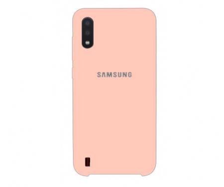 Чехол для Samsung Galaxy A01 Silicone Case Coral