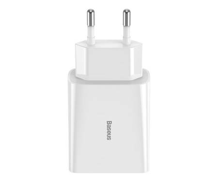 Сетевое зарядное устройство Baseus Speed Mini Single U QC 18W White (CCFS-W02)