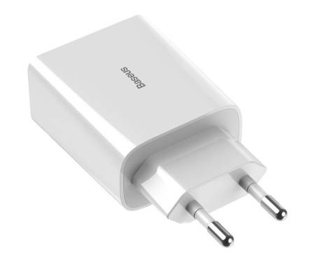 Сетевое зарядное устройство Baseus Speed Mini Single U QC 18W White (CCFS-W02)