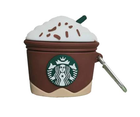 Чехол для Airpods Silicone Case Starbucks