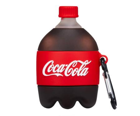 Чехол для Airpods Silicone Case Coca Cola
