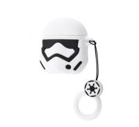Чехол для Airpods Silicone Case Star Wars White