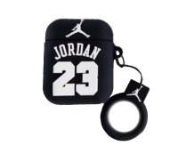 Чехол для Airpods Silicone Case Jordan Black