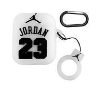 Чехол для Airpods Silicone Case Jordan White