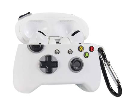 Чехол для Airpods Pro Silicone Case Joystick White