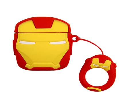 Чехол для Airpods Pro Silicone Case Iron Man