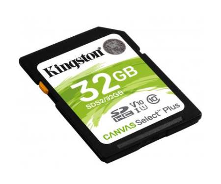 Карта памяти Kingston 32GB SDXC class 10 UHS-I U3 Canvas Select Plus (SDS2/32GB)