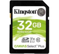 Карта памяти Kingston 32GB SDXC class 10 UHS-I U3 Canvas Select Plus (SDS2/32GB)