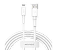Кабель Baseus Mini White Lightning 2.4A (1m) White (CALSW-02)