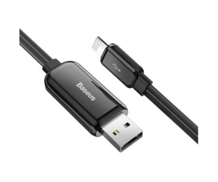 Кабель Baseus Glowing Data Lightning Cable (1m) Black