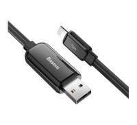 Кабель Baseus Glowing Data Lightning Cable (1m) Black