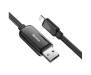 Кабель Baseus Glowing Data Lightning Cable (1m) Black