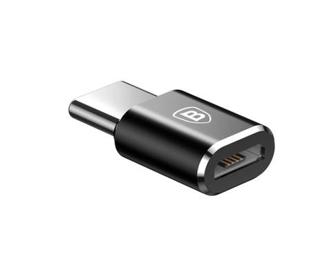 Переходник OTG Baseus Type-C to Micro USB Black (CAMOTG-01)