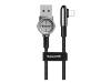 Кабель Baseus Exciting Lightning Cable 2.4A (1m) Black (CALCJ-A01)