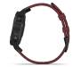 Спортивные часы Garmin Fenix 6 Sapphire Black DLC with Heathered Red Nylon Band (010-02158-16)
