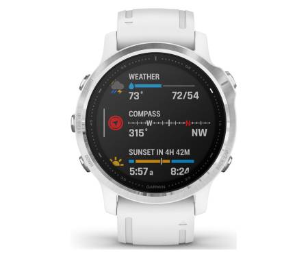 Спортивные часы Garmin Fenix 6S Silver/White (010-02159-00)
