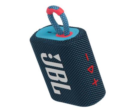 Колонка JBL Go 3 Blue Coral (JBLGO3BLUP)