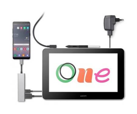 Планшет-монитор Wacom One 13 (DTC133W0B)