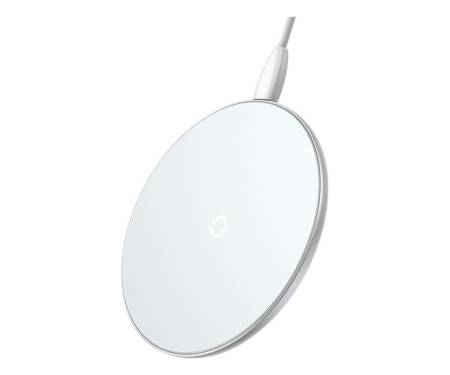 Беспроводное зарядное устройство Baseus Simple Wireless Charger White (CCALL-JK02)