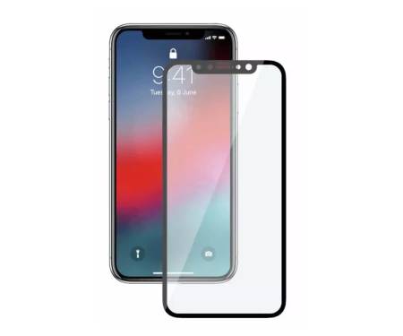 Защитное стекло для iPhone Xr/11 iLera Black