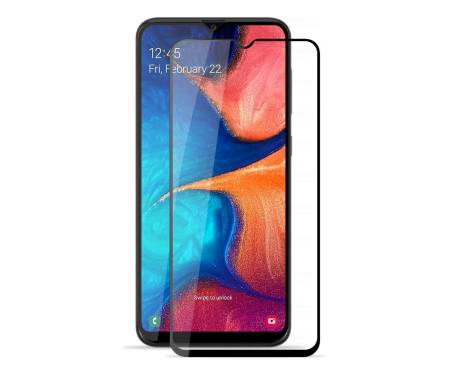 Защитное стекло для Samsung Galaxy A20 Full Glue Black