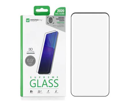 Защитное стекло для Samsung Galaxy S20 Plus AMAZINGThing Black