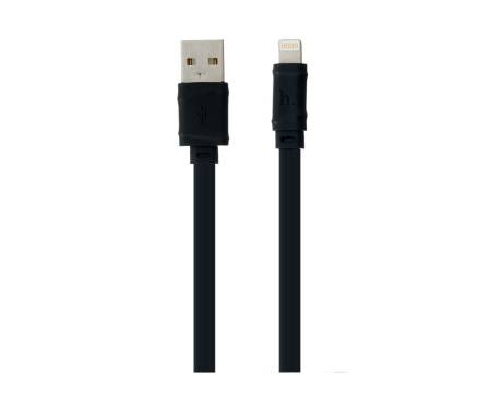 Кабель Hoco X5 Bamboo Lightning (1m) Black